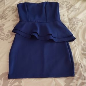 Navy blue dress
